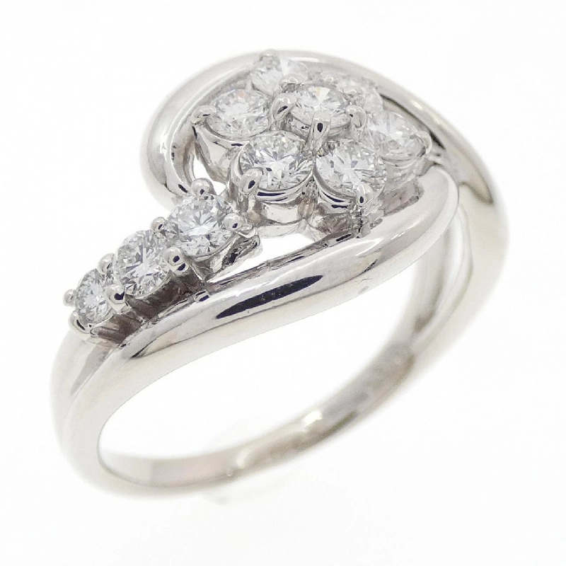 Nhẫn kim cương hoa PT900 0.50CT 668431