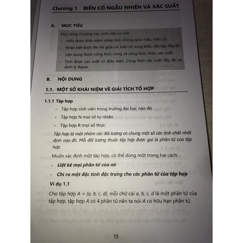 Lý thuyết xác suất và thống kê 995711