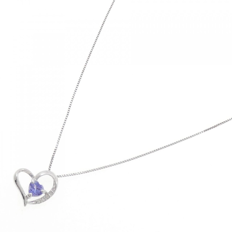 K10WG Tanzanite Necklace - Hàng hiệu Authentic 858383