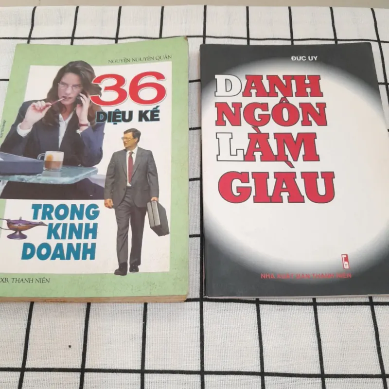 2 Qu. Cẩm nang kinh doanh: Danh Ngôn làm giàu & 36 Kế KinH Doanh. ĐỨC UY -NGUYÊN QUÂN 775931