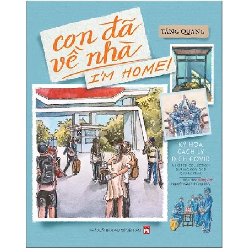 Con đã về nhà- Im home- ký họa cách ly dịch covid- Pnu,100 - Tăng Quang - 2020 - TÂM LÝ GIÁO DỤC Blogmeo040226 793699