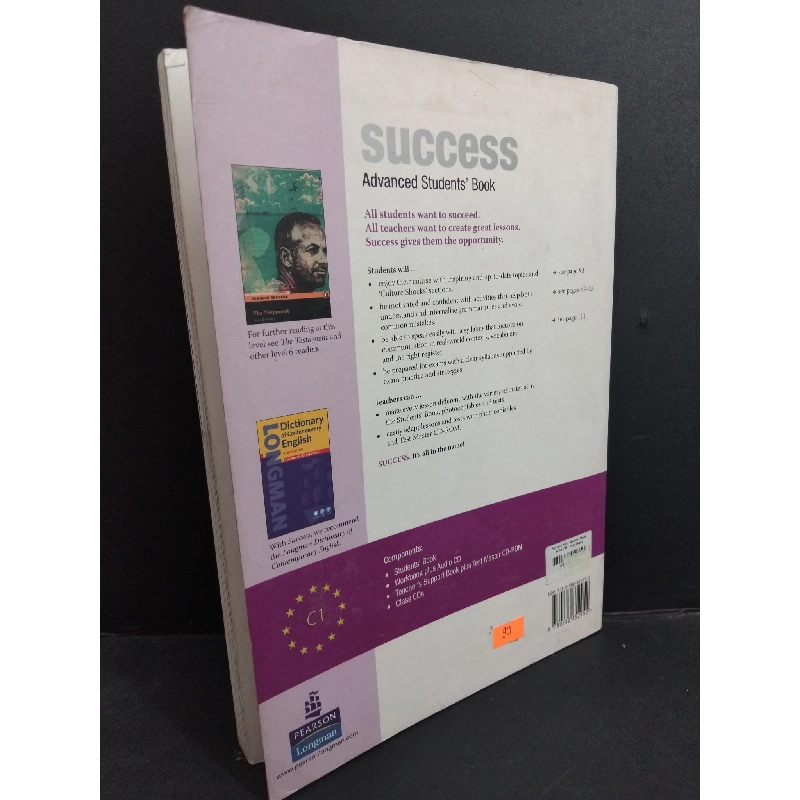 Success Advanced Student's Book mới 90% bẩn bìa, ố nhẹ 2017 HCM2811 Stuart McKinlay, Bob Hastings HỌC NGOẠI NGỮ 917464