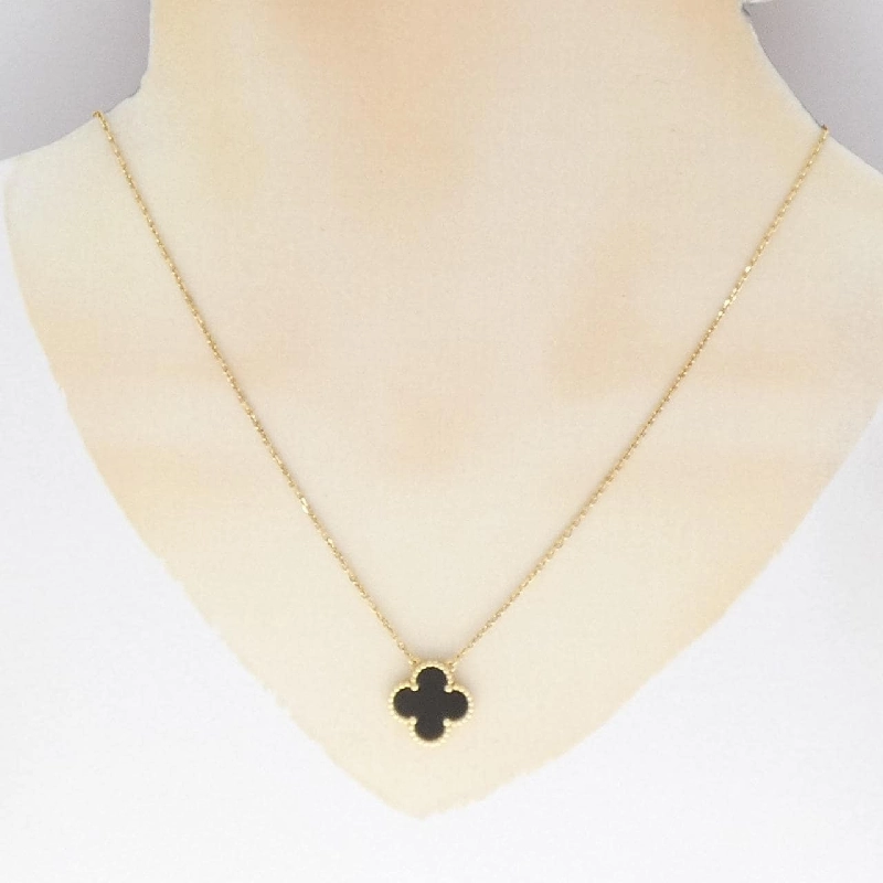 Vòng cổ Van Cleef & Arpels Vintage Alhambra - Hàng hiệu Authentic 841443