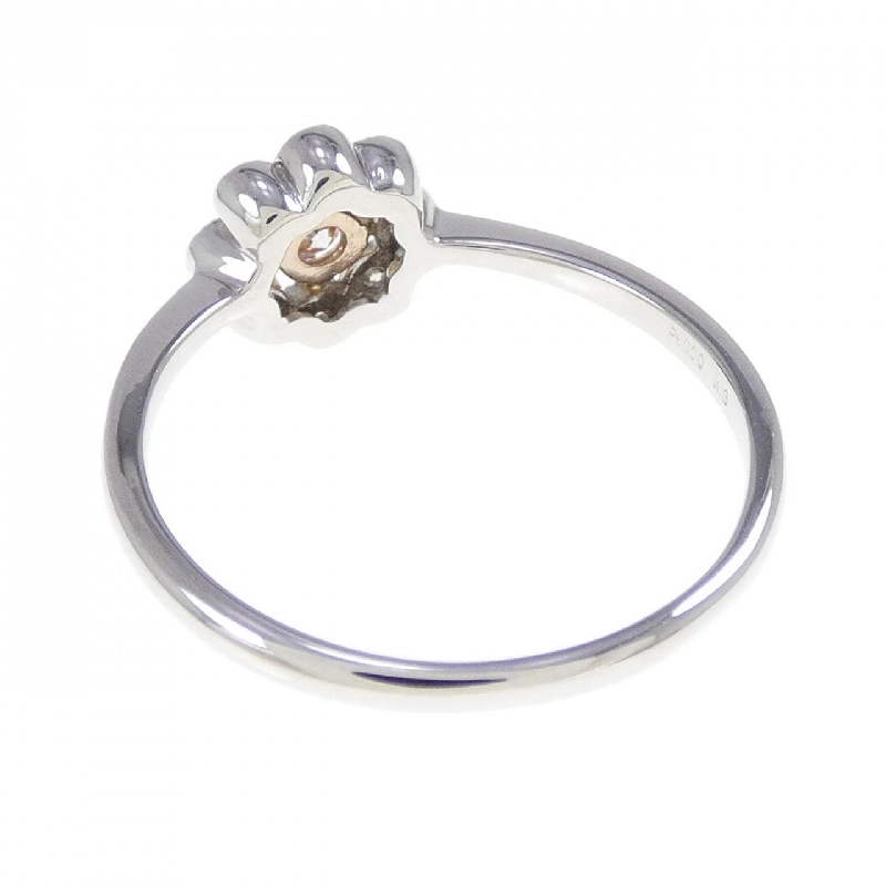 Nhẫn kim cương hồng PT900/K18PG 0.08CT 670361