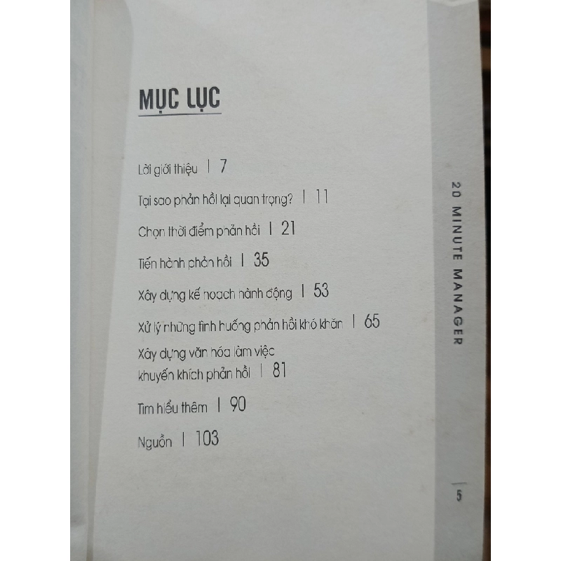 Phản hồi hiệu quả trong 20 phút - Nam Phong (dịch) 506639