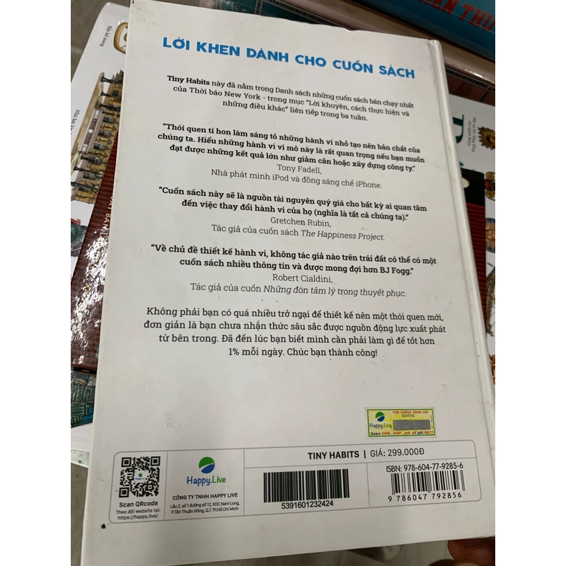 Tiny habits thói quen tí hon tiềm năng khổng lồ. 999 462030