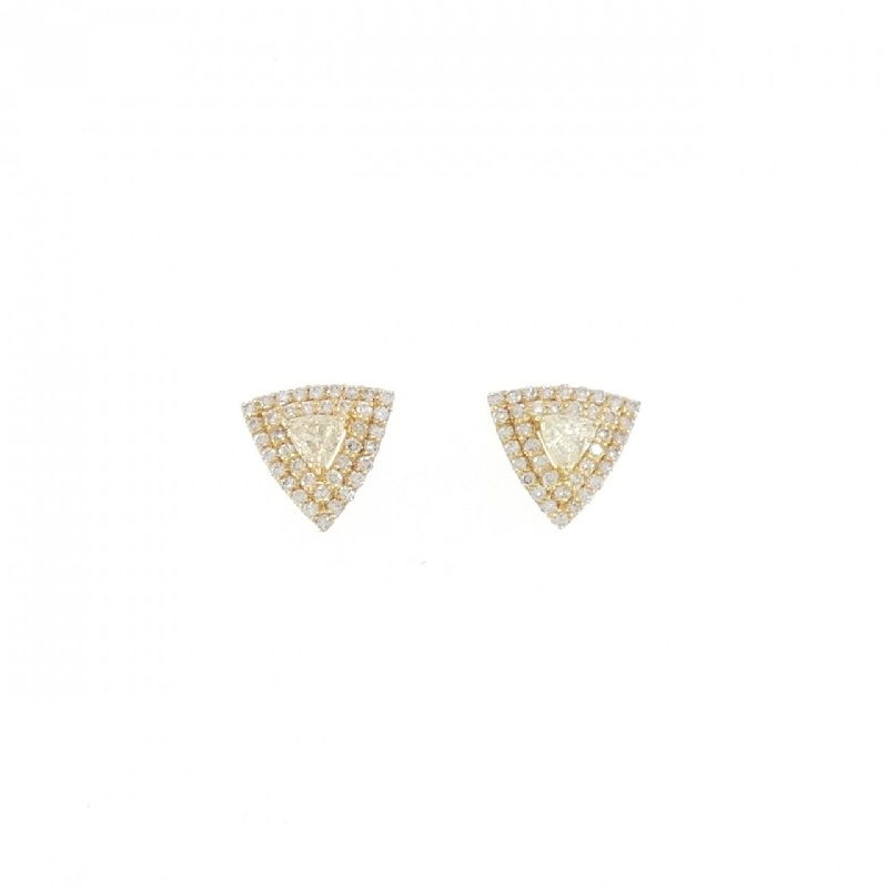 K18YG Bông tai Kim cương 0.54CT - Hàng hiệu Chính hãng 871962