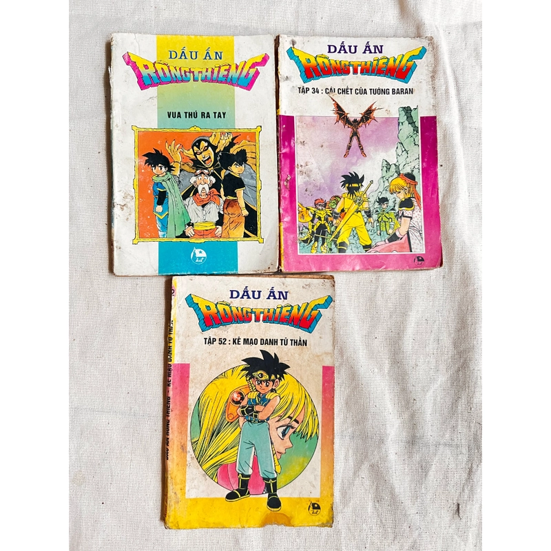 Lẻ 3 cuốn dấu ấn rồng thiên 385649