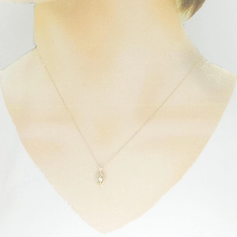 K18YG Dây chuyền kim cương 0.35CT - Hàng hiệu Chính hãng 861465