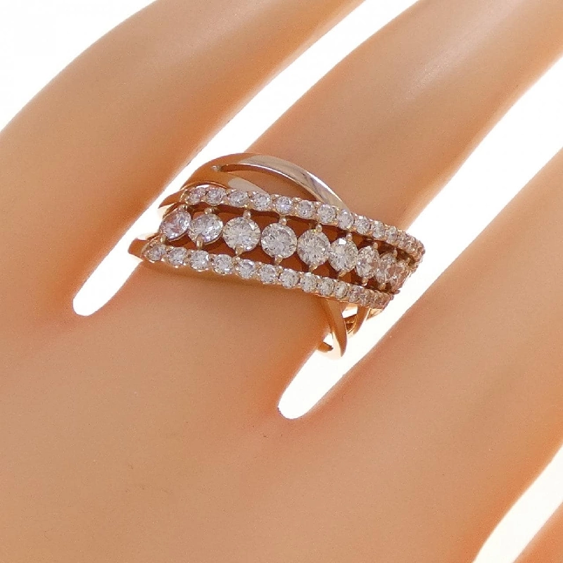 Nhẫn kim cương K18PG 0.70CT 666263