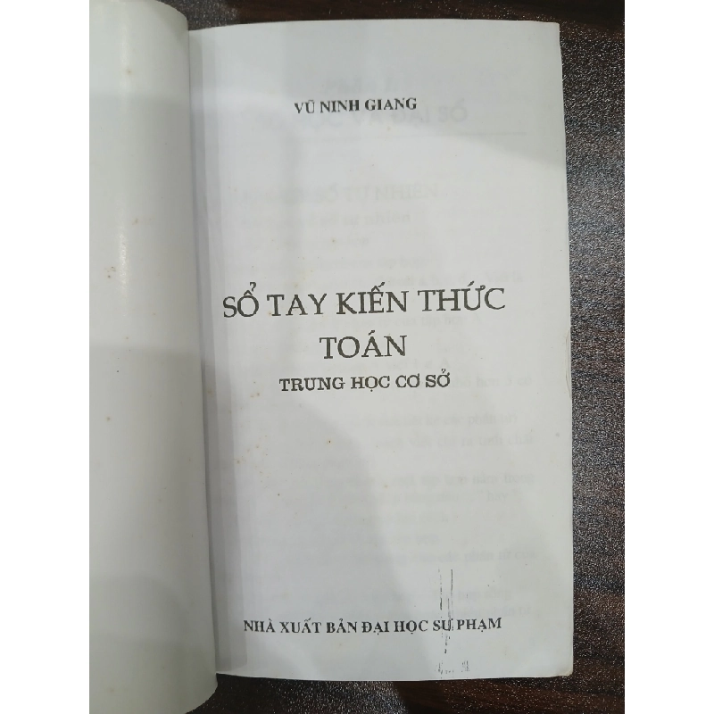 Sổ tay kiến thức Toán – THCS 549580