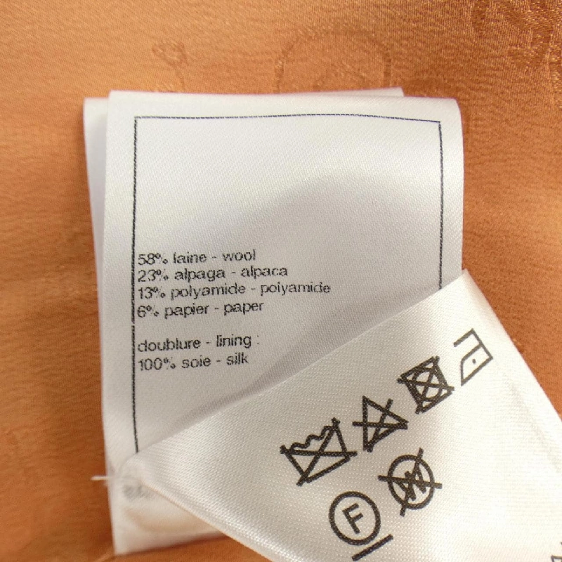 Áo khoác không cổ CHANEL - Hàng hiệu Authentic 824965