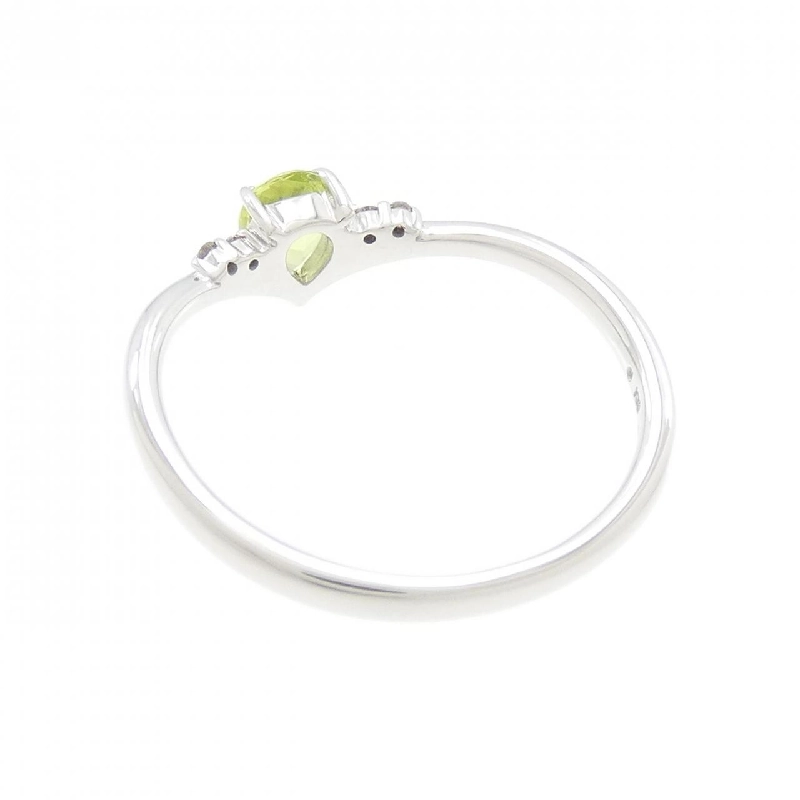 Nhẫn Peridot K10WG 673126