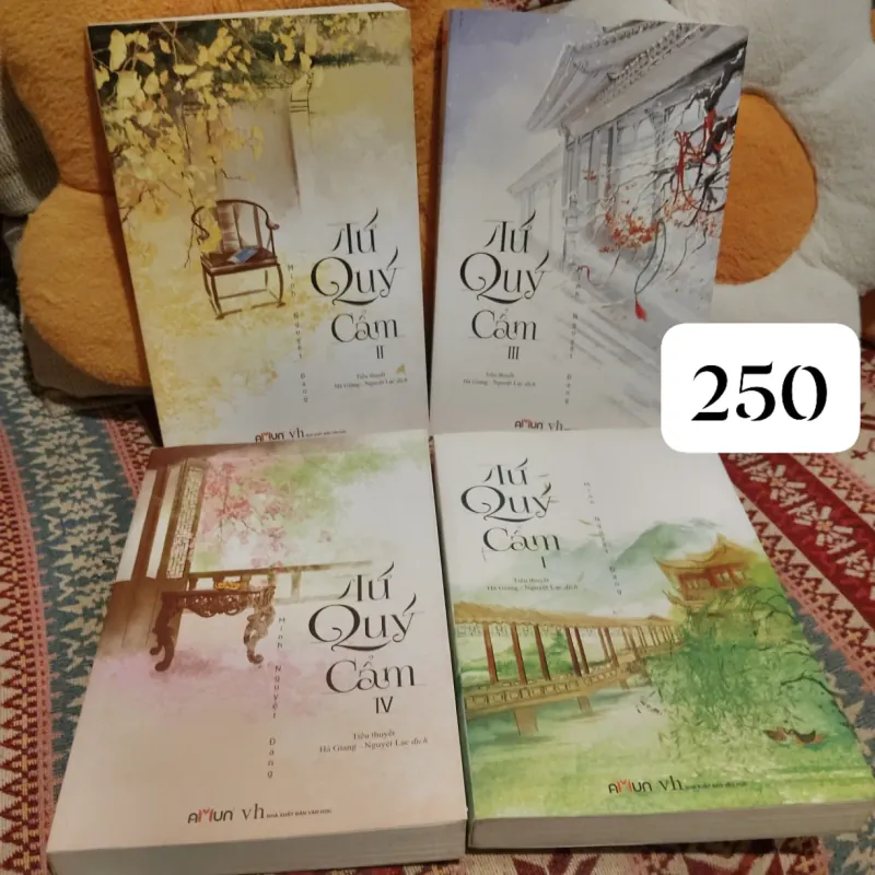 Tứ quý cẩm (4 cuốn) - Minh Nguyệt Đang 709238