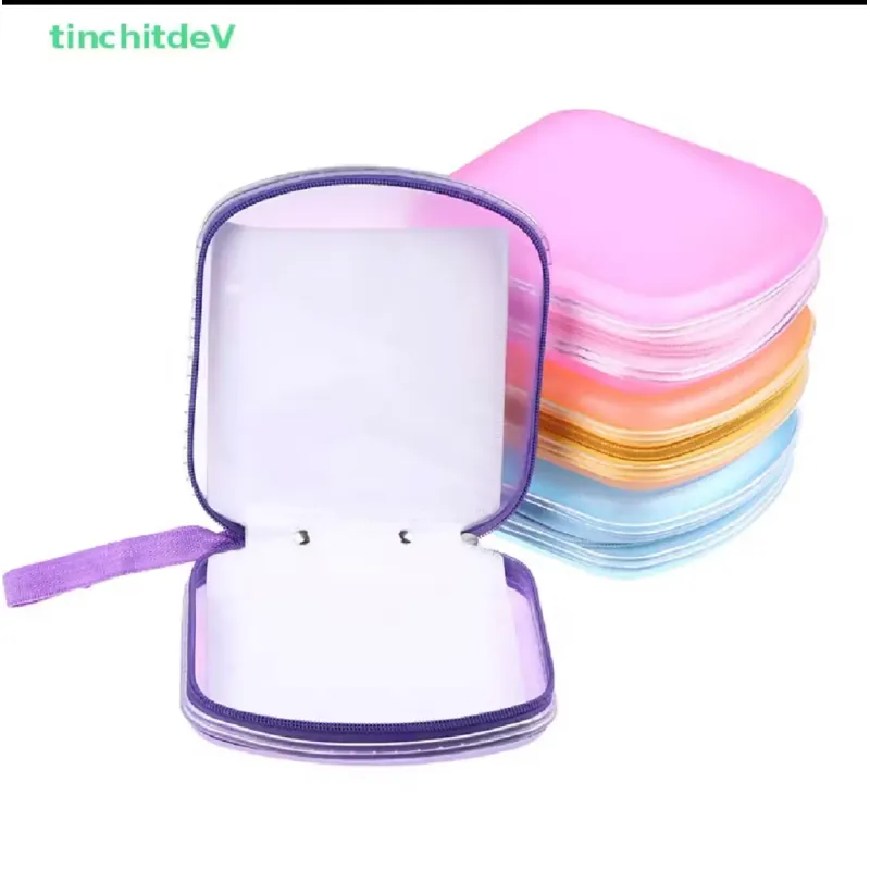 Túi Đựng Đĩa CD DVD 40 Ngăn Có Khóa Kéo Tiện Dụng 957689