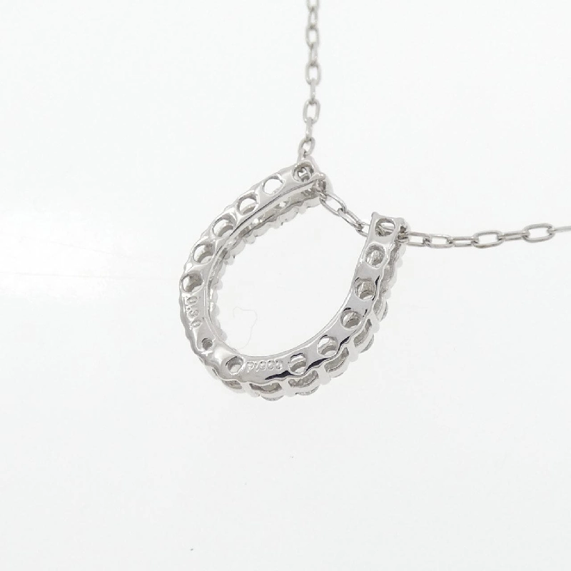 Dây chuyền kim cương PT900/PT850 hình móng ngựa 0.30CT - Hàng hiệu Chính hãng 857096