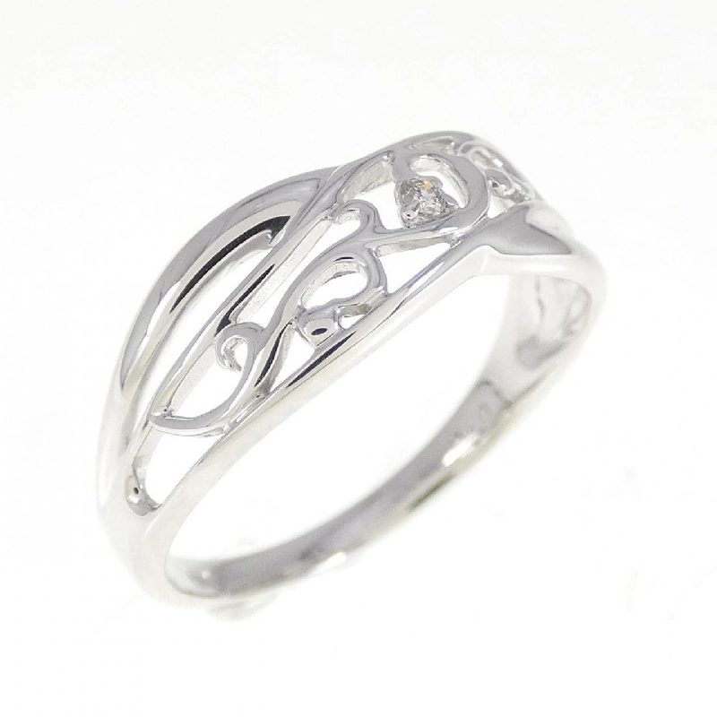 Nhẫn kim cương K10WG 0.01CT 672868