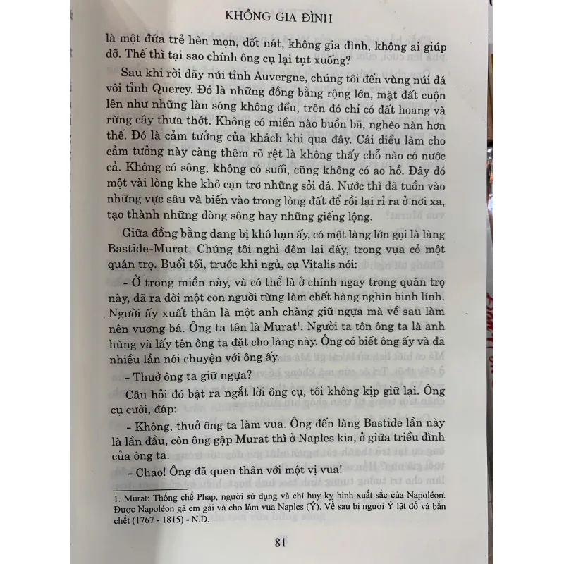 KHÔNG GIA ĐÌNH - HECTOR MALOT (HUỲNH LÝ DỊCH)  1006798