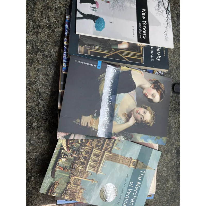 13 quyển ngoại văn văn học, tiểu thuyết tiếng anh 726298