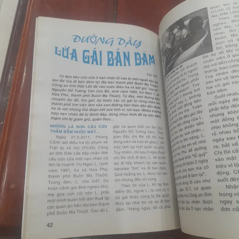 AN NINH TRẬT TỰ tập 235  tháng 9 năm 2011 688864