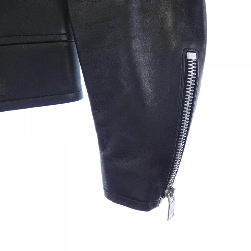 Áo khoác da biker cổ điển SAINT LAURENT 397287 Y5YA2 - Hàng hiệu Authentic 809197
