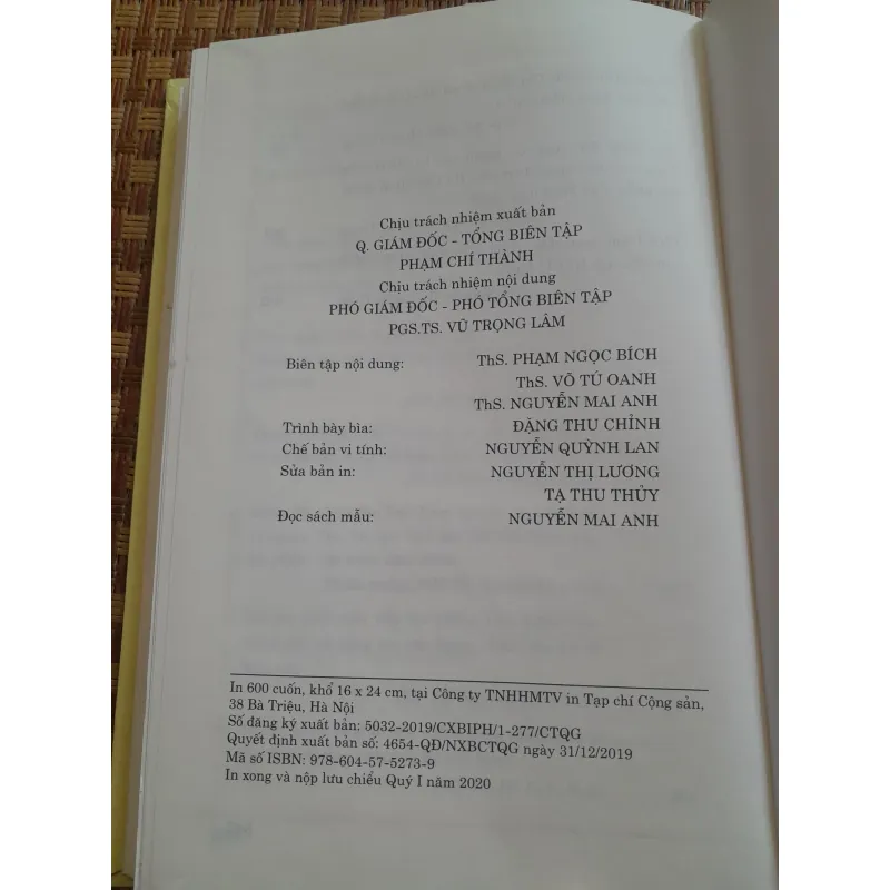 70 NĂM TÁC PHẨM CẦN KIỆM LIÊM CHÍNH... 778218