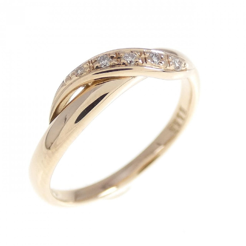 Nhẫn kim cương K18PG 0.02CT 672438