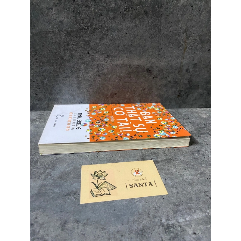 Bạn thật sự có tài- Tina Seelig ( sách mới có vết loang ở bìa không ảnh hưởng giấy bên trong) 788784