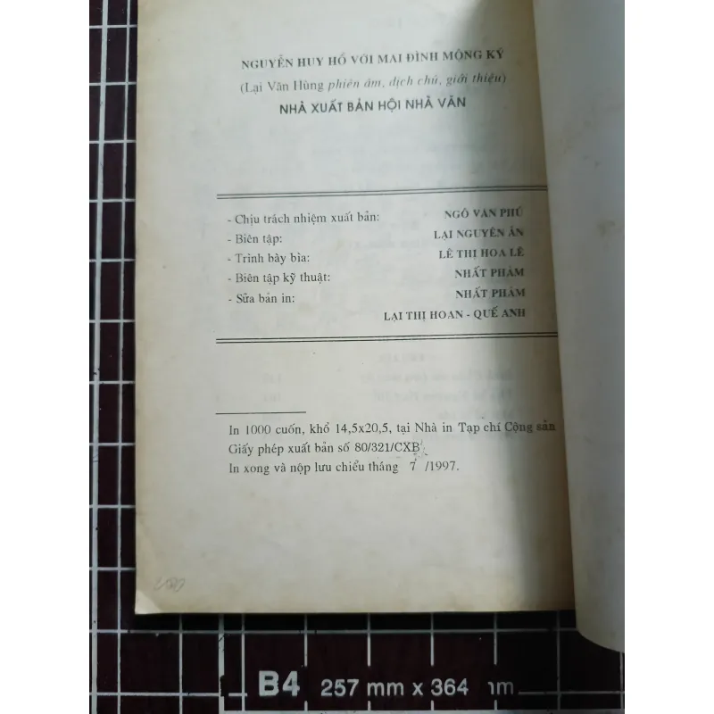 Nguyễn Huy Hổ với Mai Đình Mông Ký - Viện Văn Học 731182