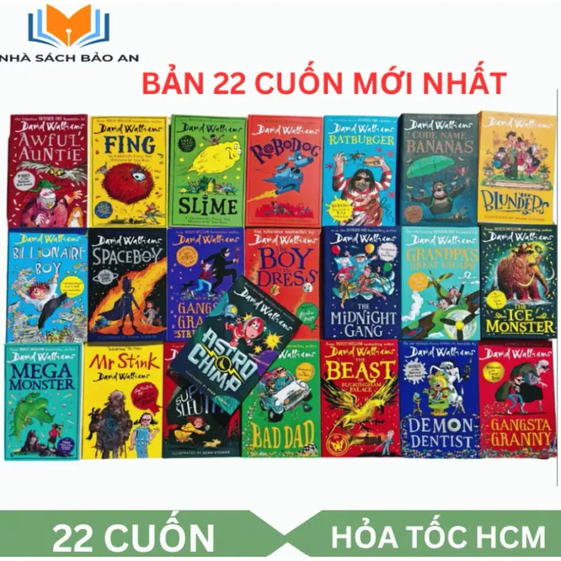 Sách - The World of David Walliams 22 cuốn bản mới nhất 936528