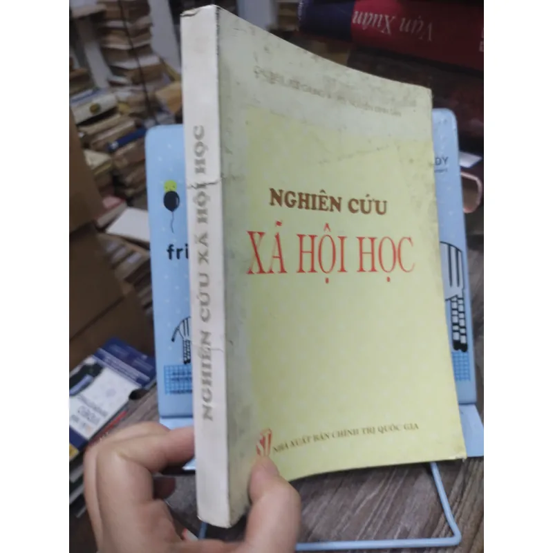 Sách: Nghiên cứu xã hội học - TG: PTS Chung Á, PTS Nguyễn Đình Tấn (A1) 749526