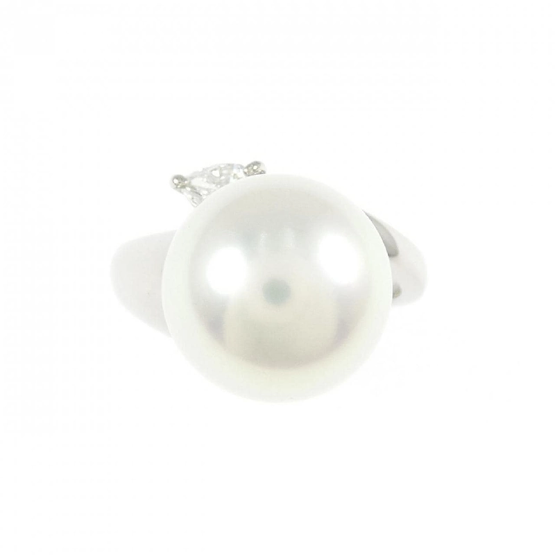 Nhẫn ngọc trai trắng PT900 12.3mm 668879