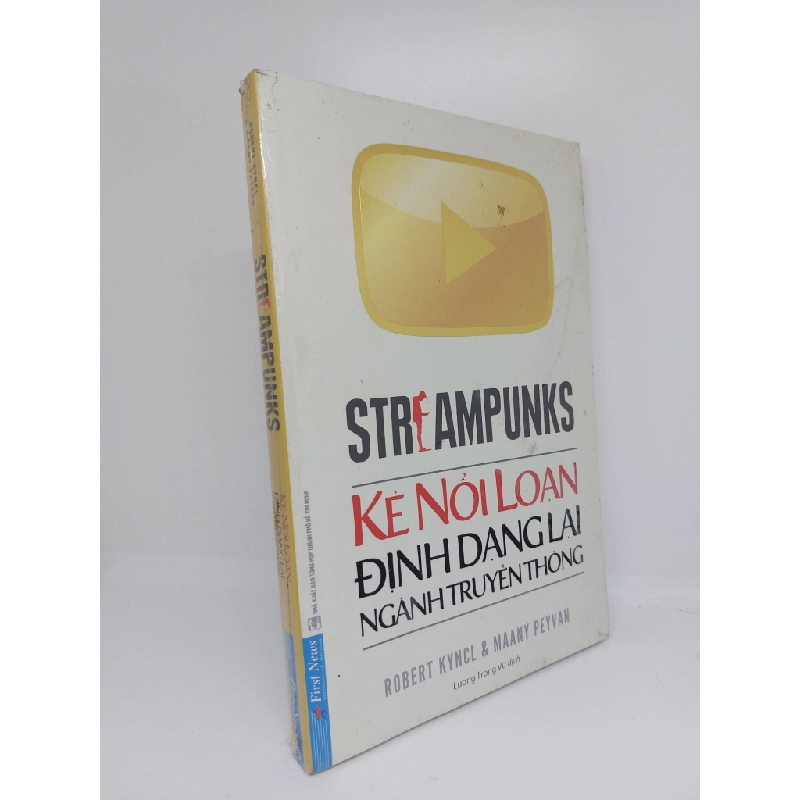 [59K/kg] Streampunks Kẻ Nổi Loạn Định dạng lại ngành truyền thông mới 80% có ố nhẹ HCM1909 436920