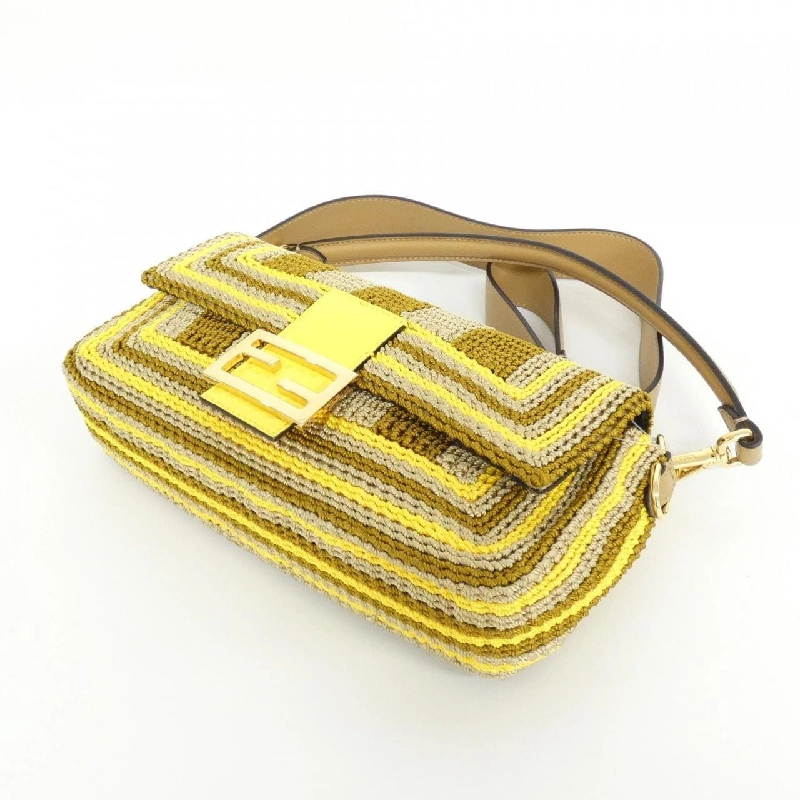 【Sản phẩm mới】Túi xách vai Fendi Baguette 8BR600 AS48 610146