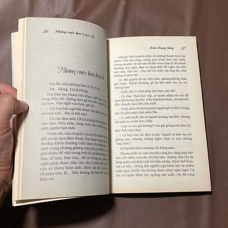 [Có Chữ Ký Tác Giả] - II Tựa sách: Những Cuộc Hẹn Bên Lề - Trần Trung Sáng - 2017 523204
