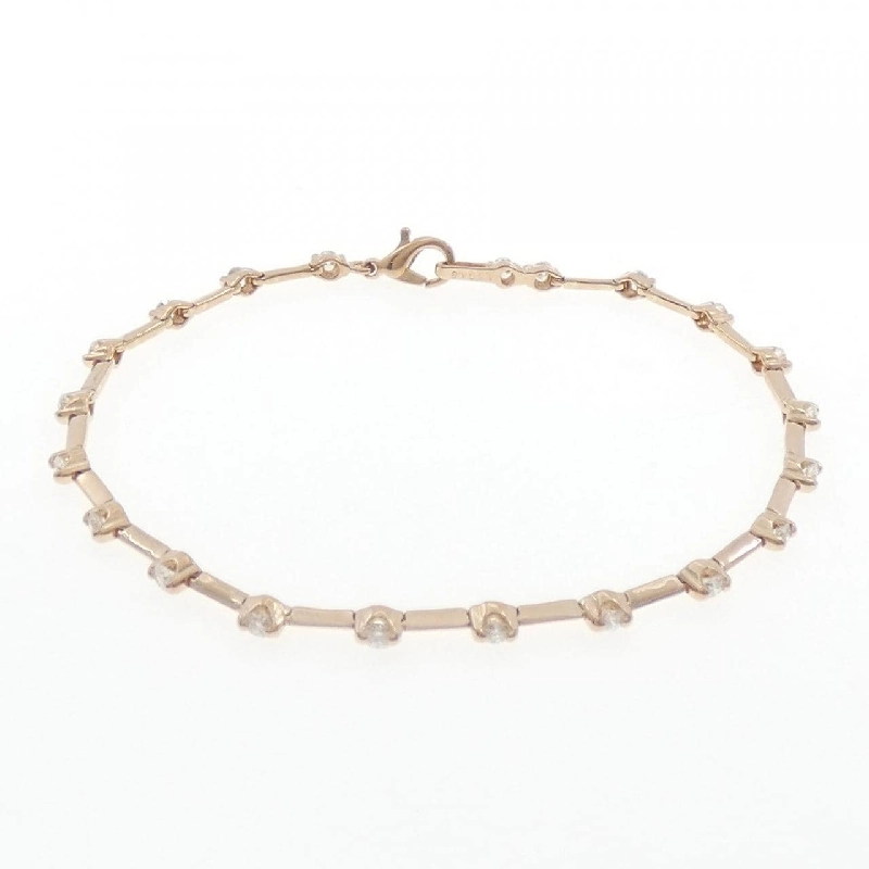 K18PG Vòng tay kim cương 1.00CT - Hàng hiệu Chính hãng 873863