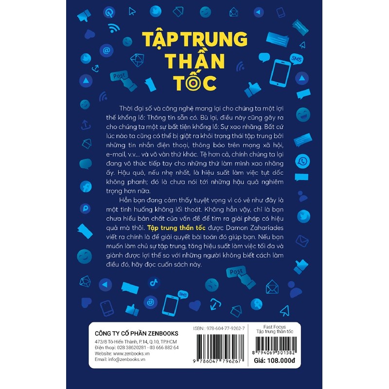 Tập Trung Thần Tốc - Damon Zahariades 160087