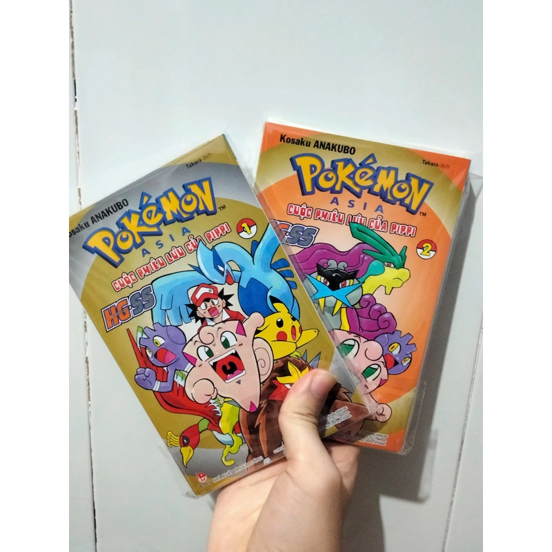 Truyện Pokemon ASIA cuộc phiêu lưu của Pippi Combo tập 1,2 462221