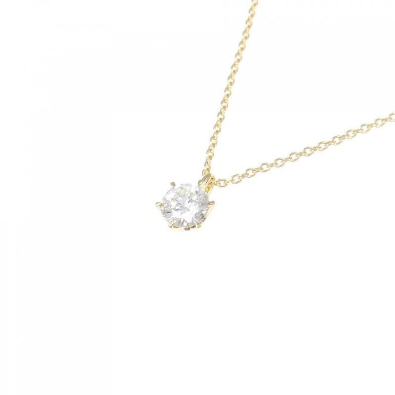 K18YG Dây chuyền kim cương 0.310CT G SI1 EXT H&C - Hàng hiệu Chính hãng 872537