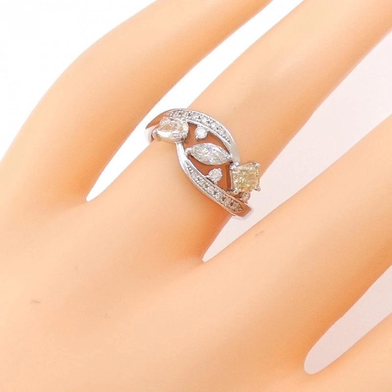 【Sản phẩm mới】Nhẫn kim cương PT950 0.81CT 673712