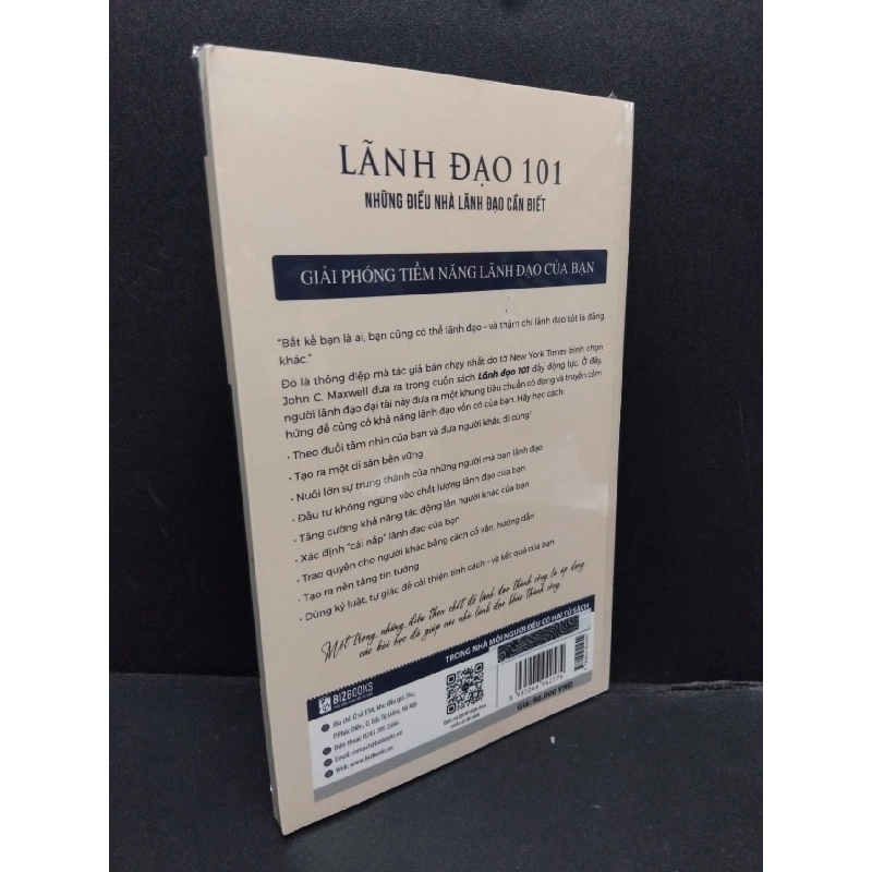 Lãnh Đạo 101 mới 100% HCM0107 John C.Maxwell KỸ NĂNG 916176