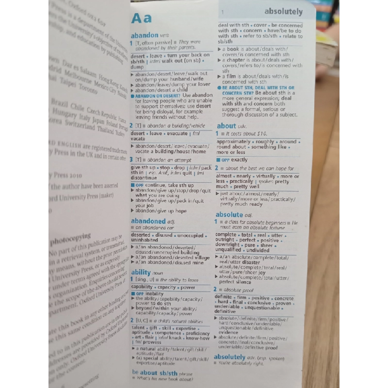 Oxford learner's pocket thesaurus 544623