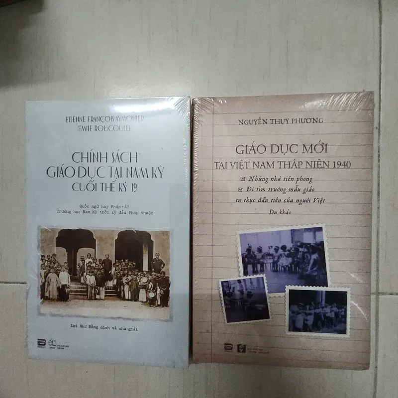 Sách combo 2 quyển Chính sách giáo dục tại Nam Kỳ cuối thế kỷ 19 717373