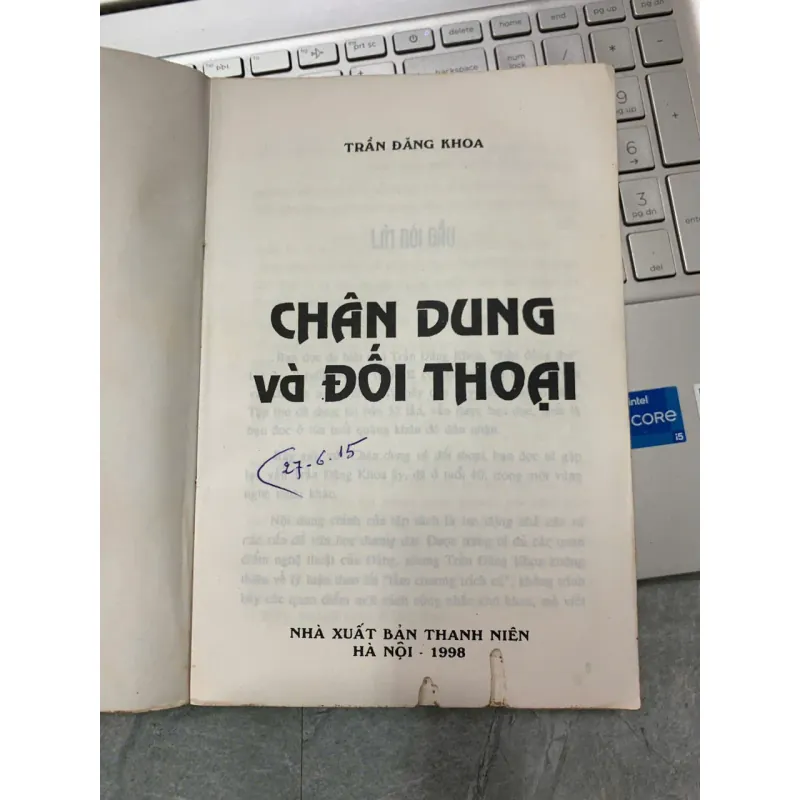 CHÂN DUNG VÀ ĐỐI THOẠI - TRẦN ĐĂNG KHOA 712478