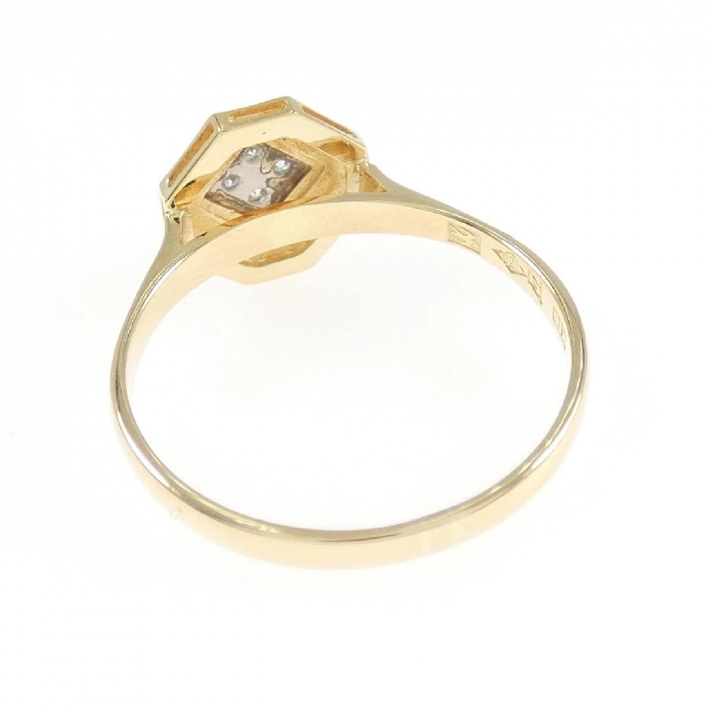 Nhẫn kim cương K18YG/K18WG - Hàng hiệu Authentic 852749