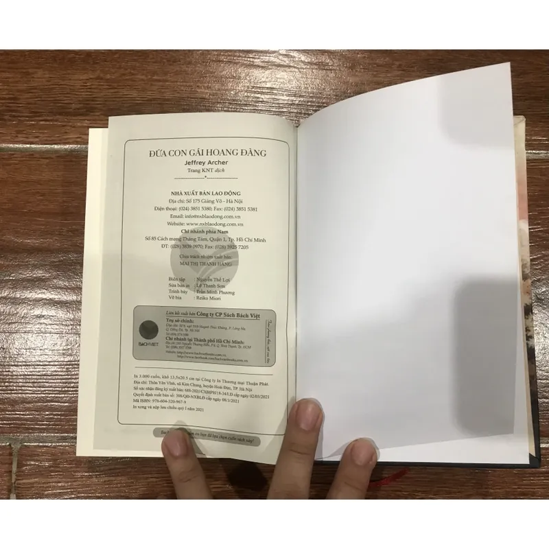 Đứa Con Gái Hoang Đàng - Hai Số Phận Phần II - Jeffrey Archer (c) 722759