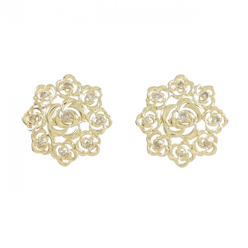 K18YG Bông tai kim cương 0.20CT - Hàng hiệu Chính hãng 872838