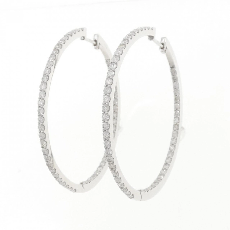 K18WG Bông tai kim cương 2.36CT - Hàng hiệu Chính hãng 868196