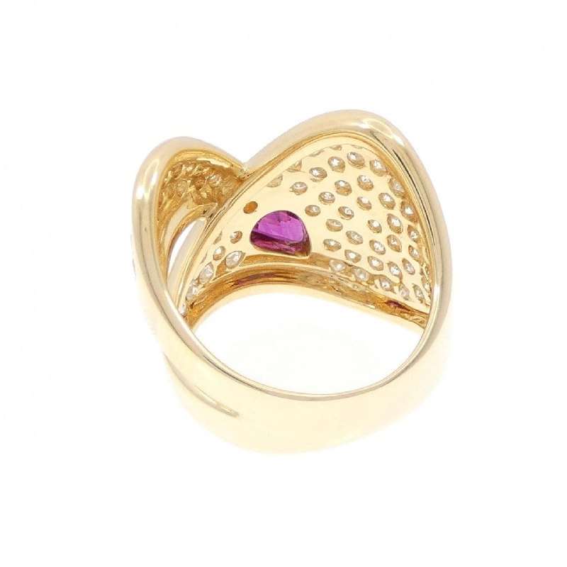 Nhẫn Ruby K18YG 0.82CT 665493