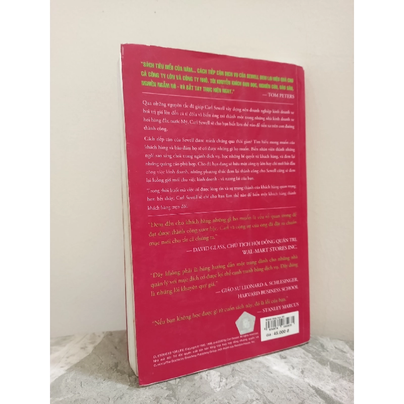 [Phiên Chợ Sách Cũ] Khách Hàng Trọn Đời (2009) - Carl Sewell, Paul B. Brown S1911 714579